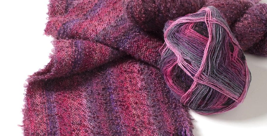 Make Sock Yarn Sing with the Serendipity Scarf Image