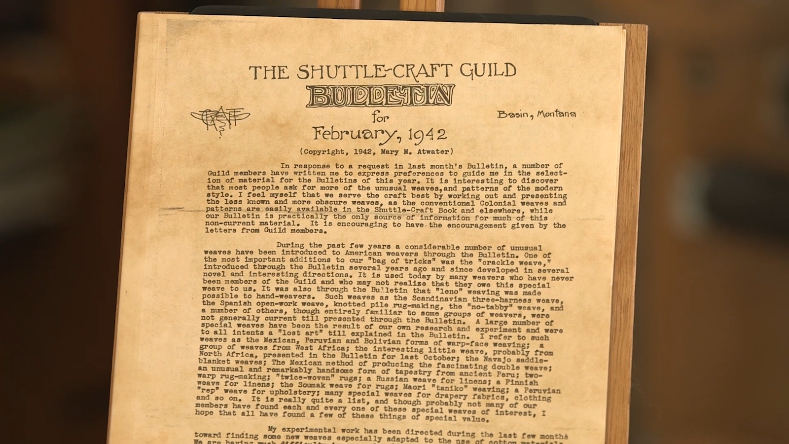 Shadow Weave: An Impressive American Original Primary Image