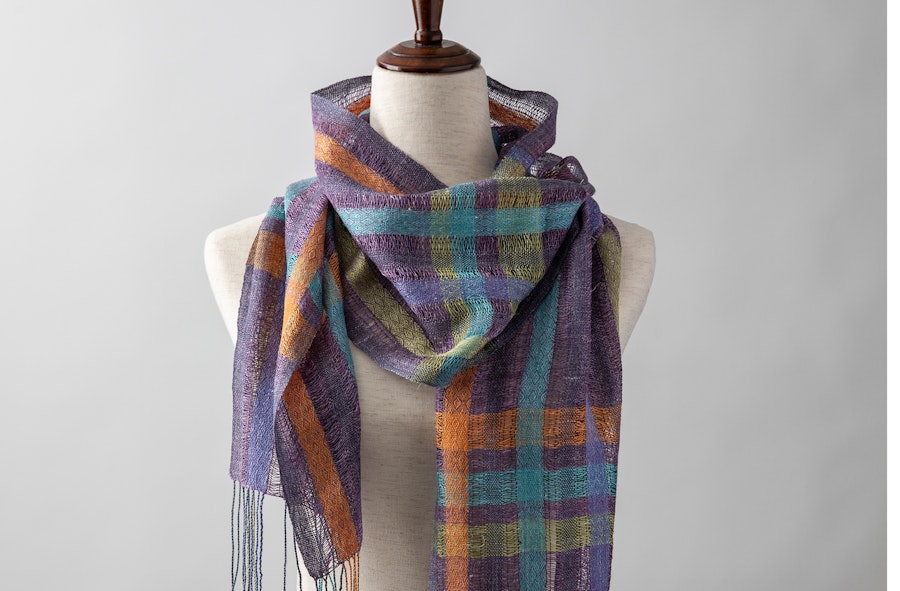 Silk Linen Scarf  Image