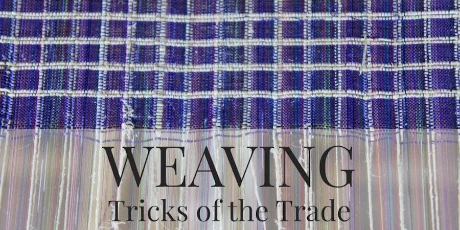 Weaving Tricks of the Trade: One Weaver's Approach to Spinning Image