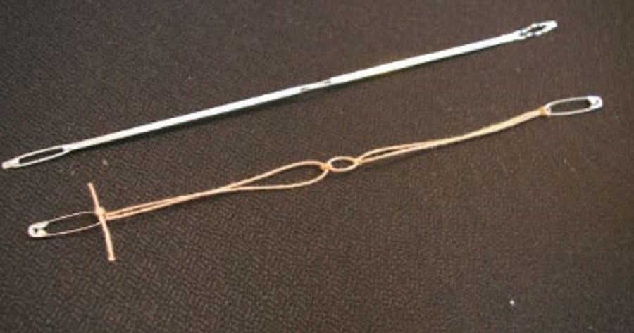 MayJune 2010 Tricks of the Trade - Repair Heddles Image