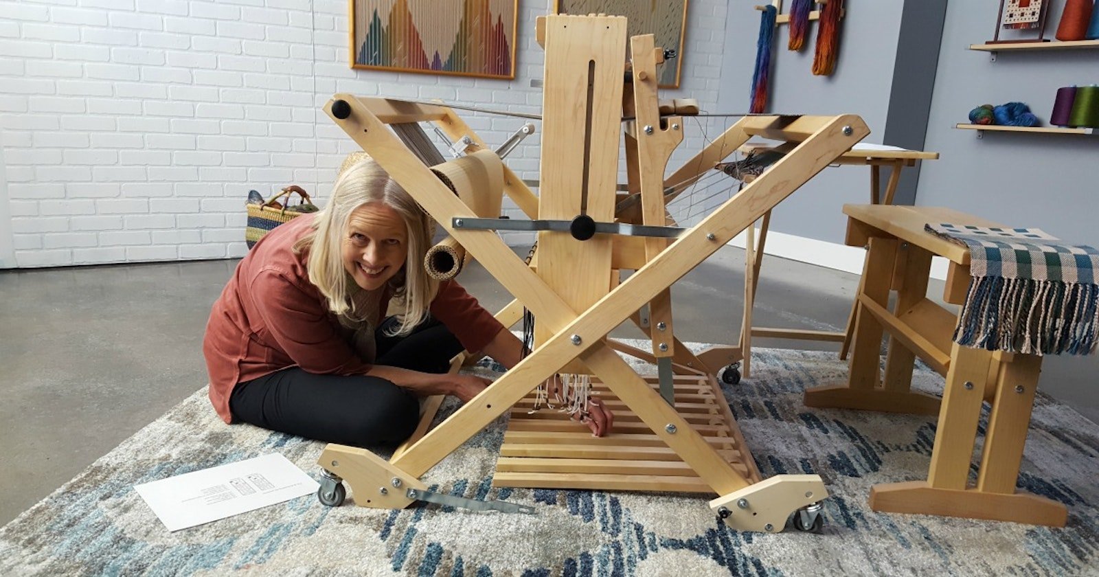 Behind the Scenes with Jennifer Moore: Making a Movie About Doubleweave! Primary Image