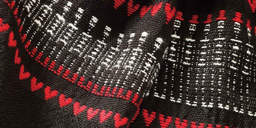 Hearts 'n Bones: The Perfect Scarf for Skeleton Season Image