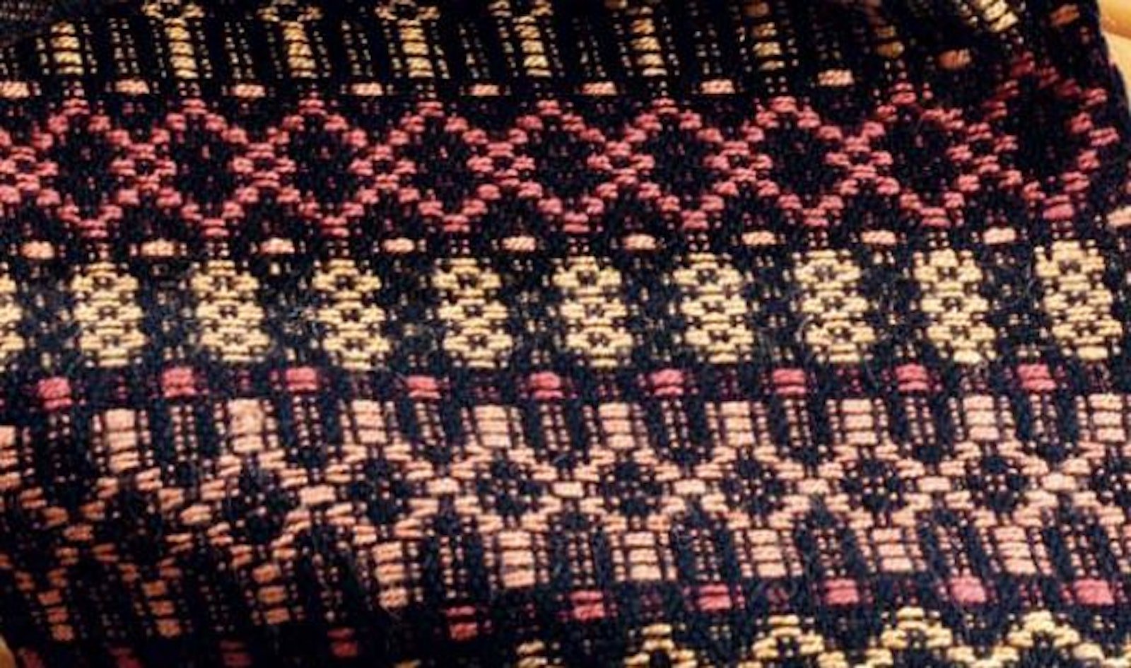 His or Hers Overshot Scarf Primary Image