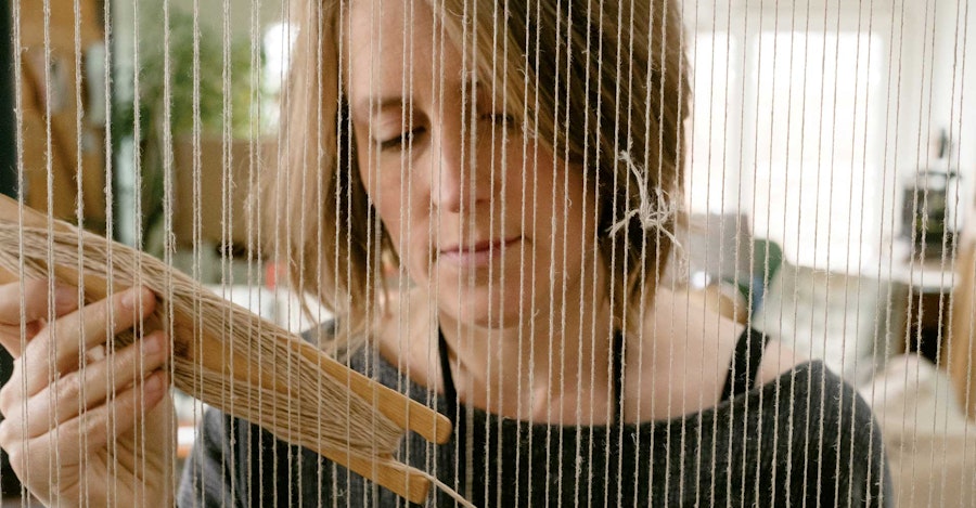 Woven Flow: Weaving As Meditation Image