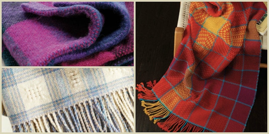 Beautiful Handwoven Blankets: Free Projects to Make Woven Throws for All Seasons Image
