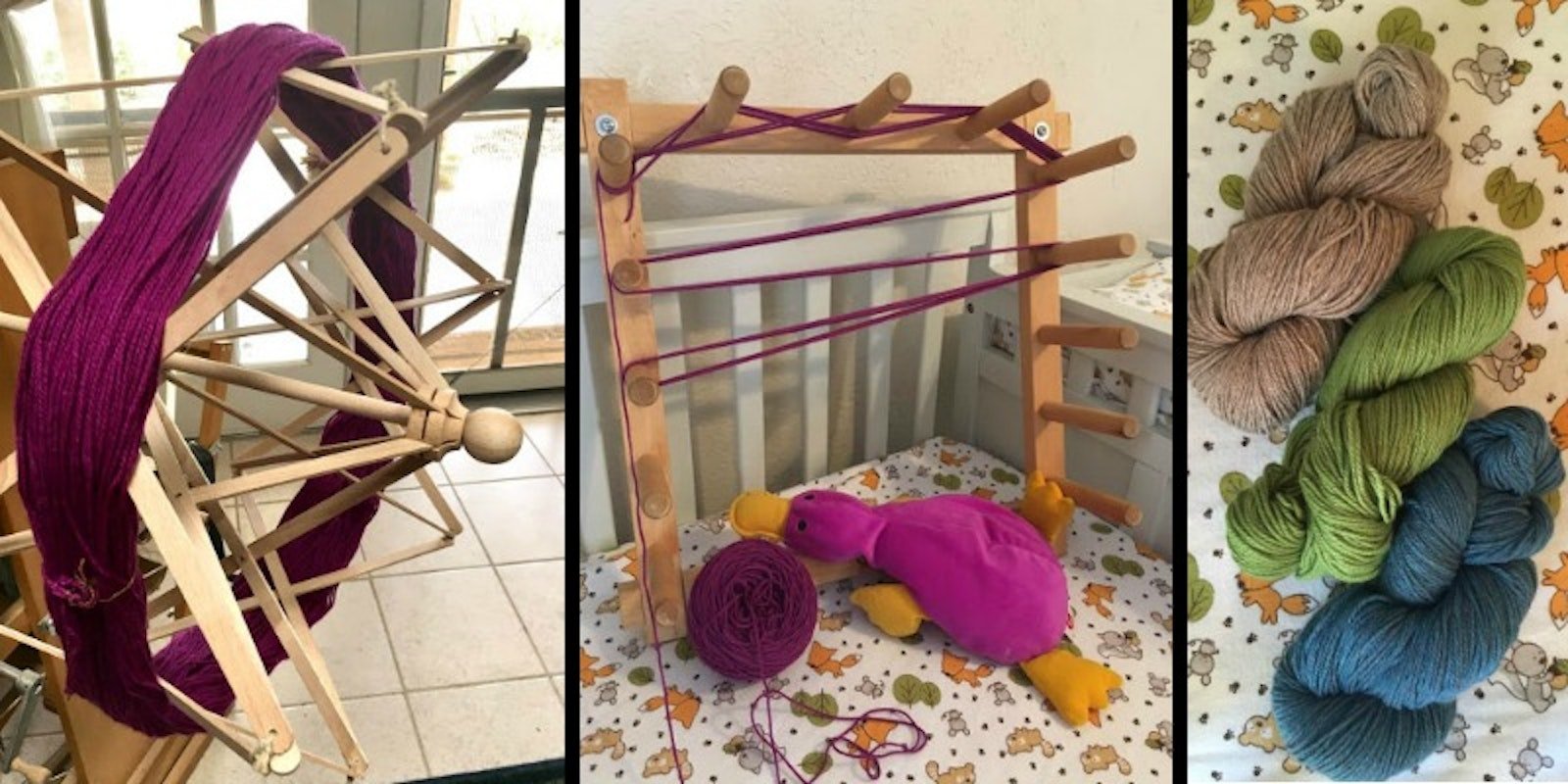 Weaving With a Baby Primary Image