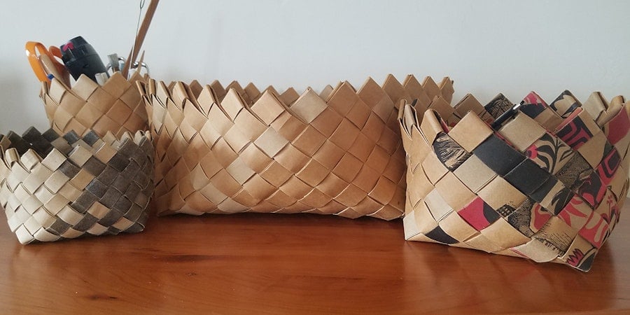 Struggling to Keep the Kids Occupied? Teach them to Weave Baskets! Image