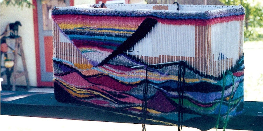 Inspiration Everywhere: Handspun Yarn in Tapestry Weaving Image
