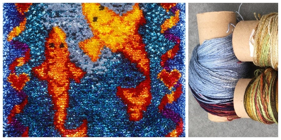 Use Your Thrums: Knotted Cut Pile Image