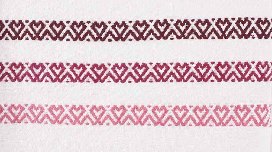 Weekend Weaving: Baltic Hearts Towels Image