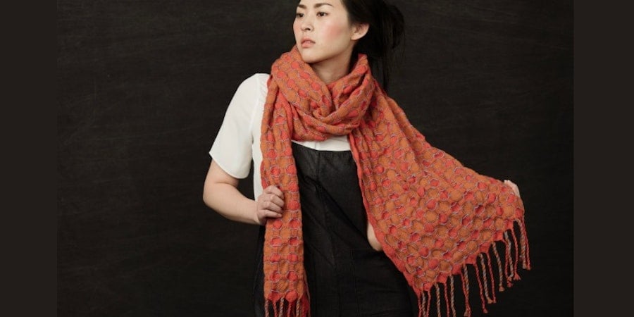 The Season for Handwoven Scarves Image