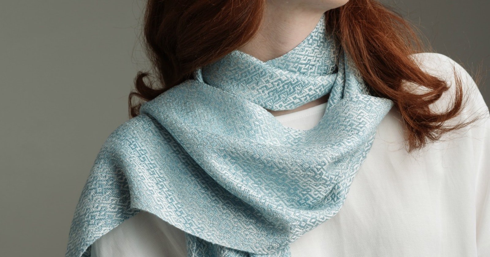 Silk Wall of Troy 16-Shaft Scarf Primary Image