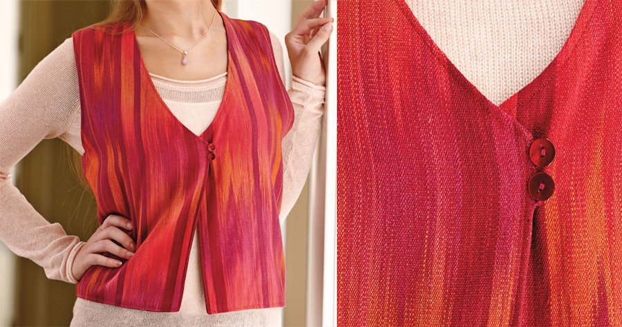 Sewing Handwoven Fabric Image