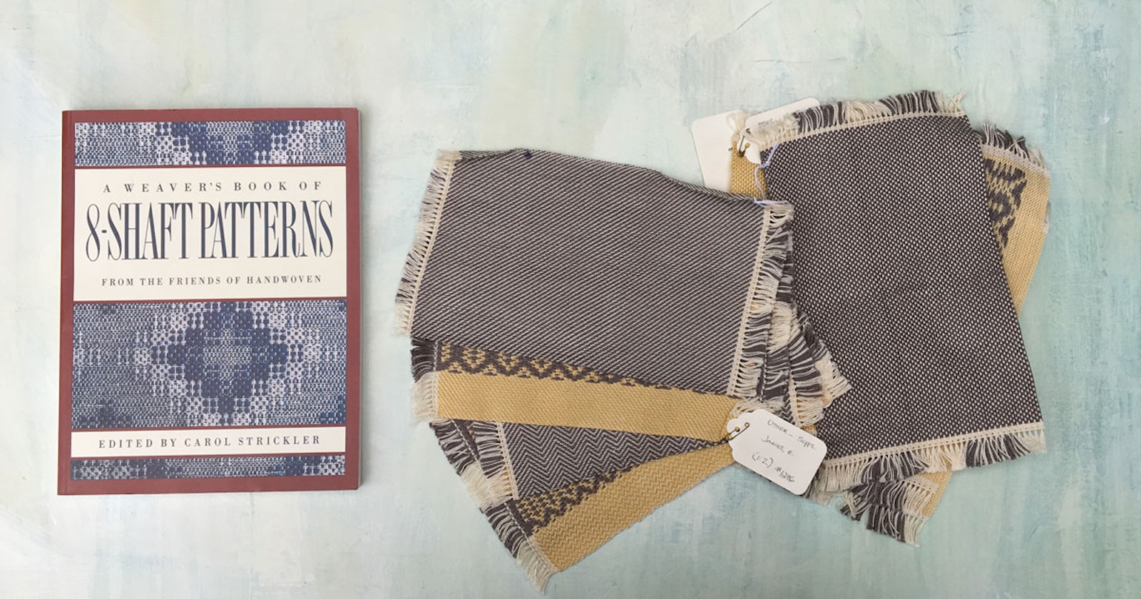 How the Classic Book of 8-Shaft Weaving Patterns Came to Be