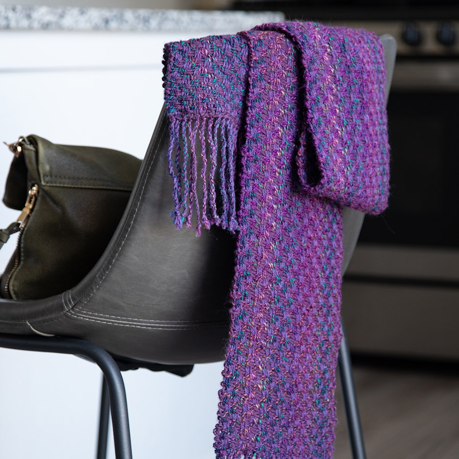 Fantasy Twill Scarf for 4-Shaft Weavers! Image