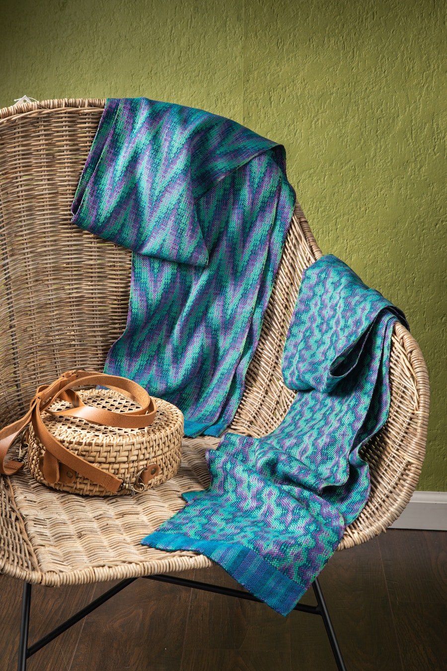 65 Roses Take Two Silk Scarves Kit | Treenway Silks Image