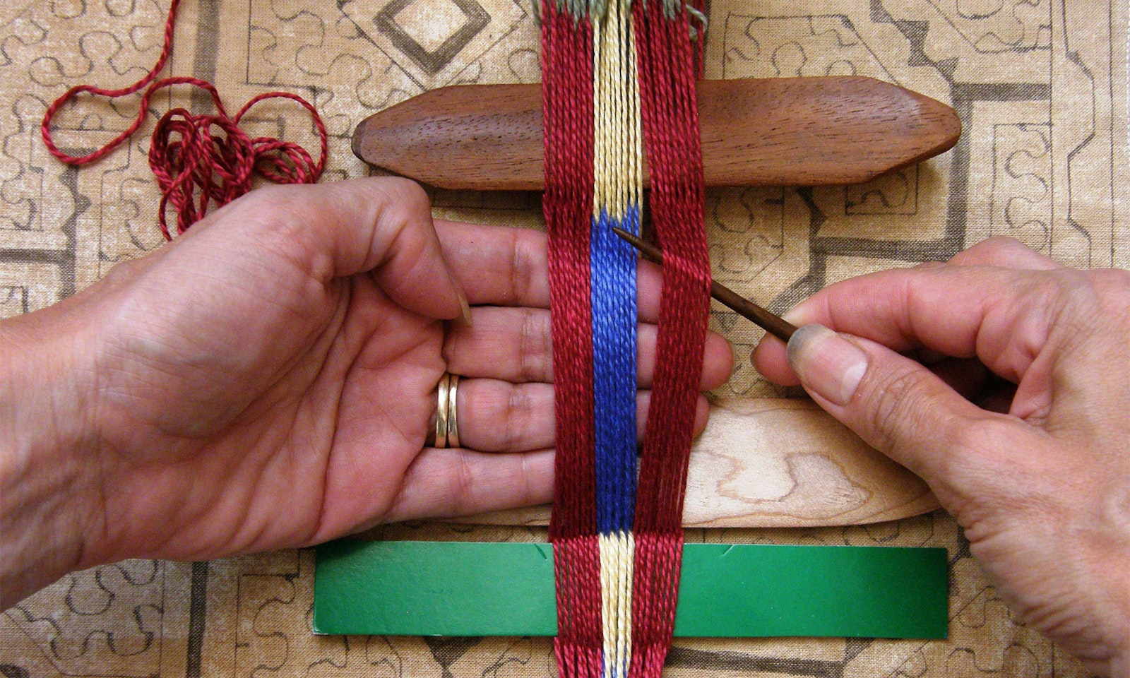 Pick-Up Bands Two Ways: Try Inkle and Backstrap Woven Bands Primary Image