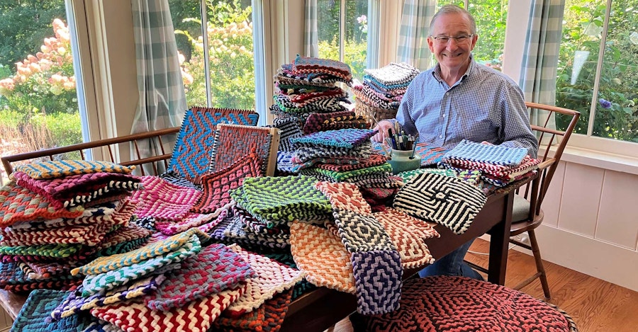 A Love for Potholders Built a Connection to the World Image