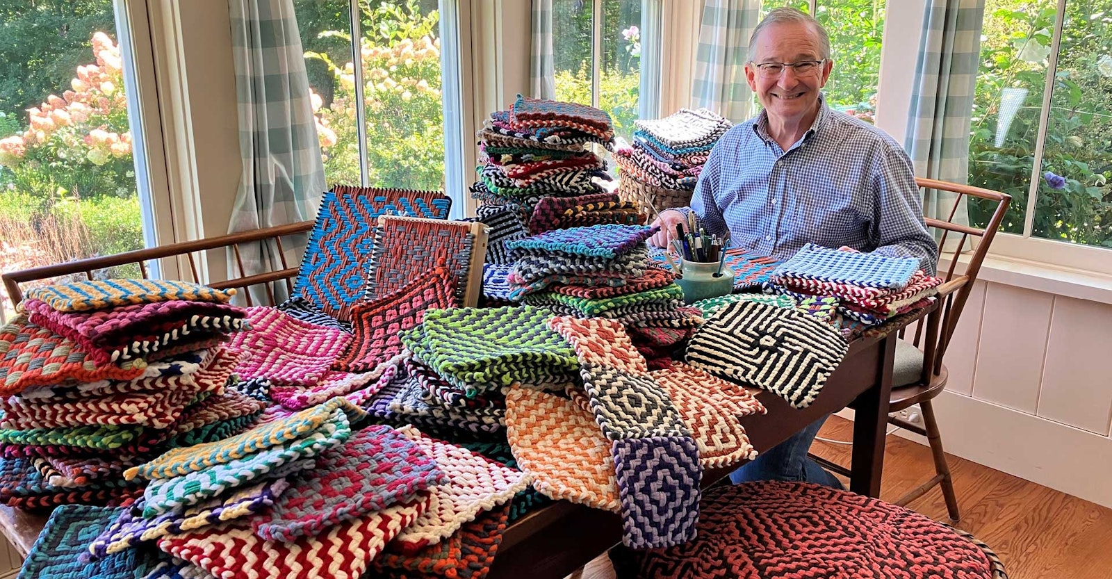A Love for Potholders Built a Connection to the World Primary Image