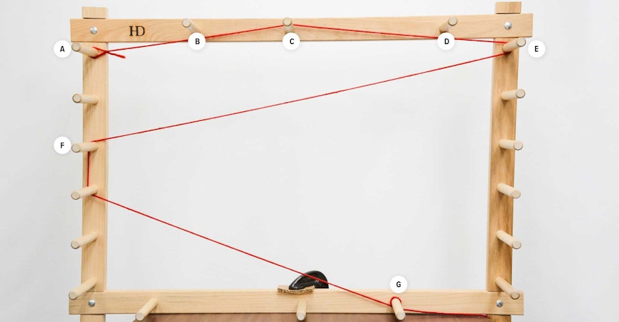 Winding a Warp Part 1: Warping Board Setup, and Planning Your Path  Image