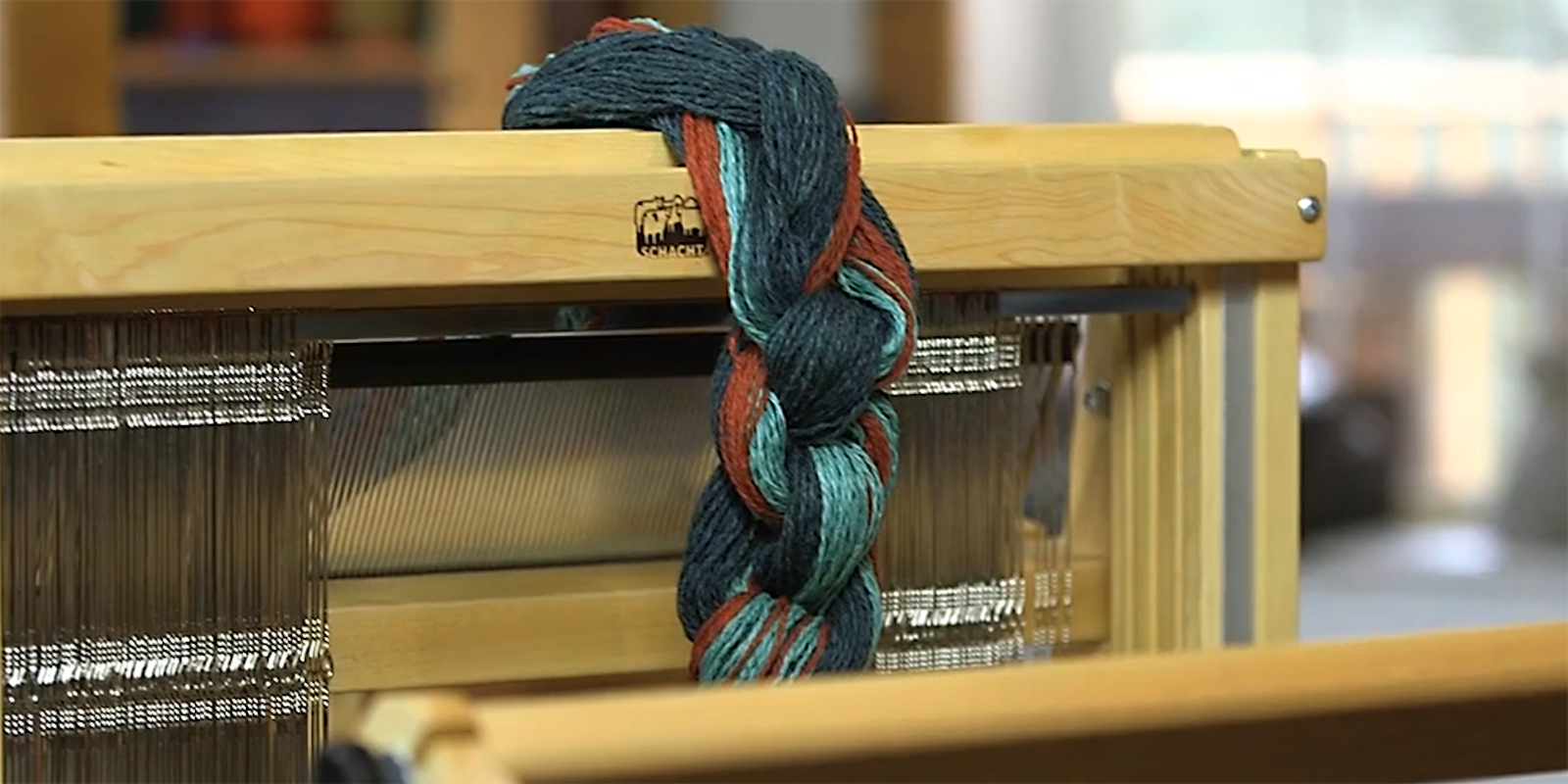 Winding a Warp Part 2: How to Wind a Striped Warp, and Keeping Tangles at Bay Primary Image