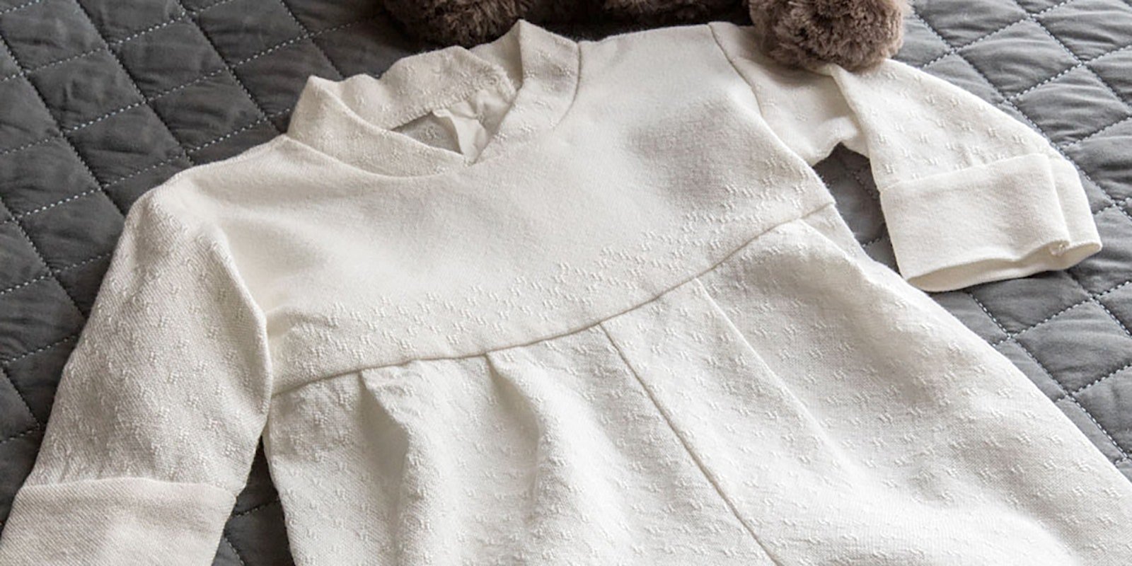 Weave and Sew a Special Outfit for Your Special Baby Primary Image