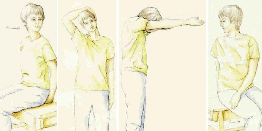 5 Stretches to Keep You Comfortable at the Loom Image