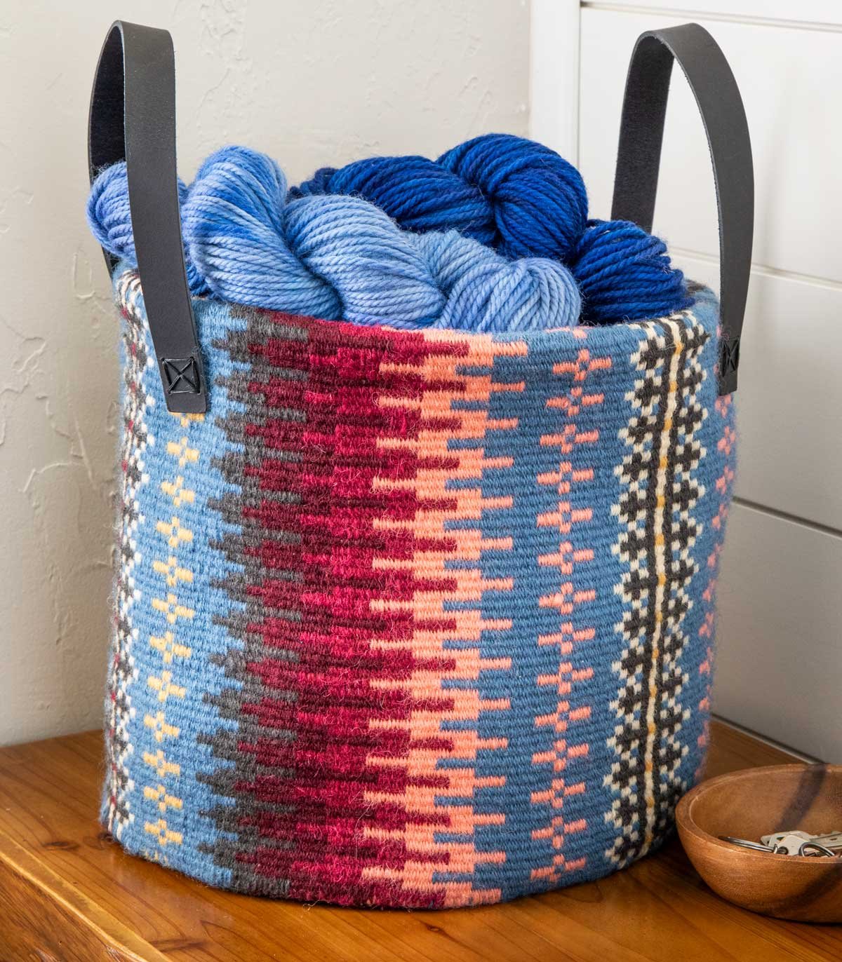 Zigzag Basket | Project PDF + WIF | Handwoven Library