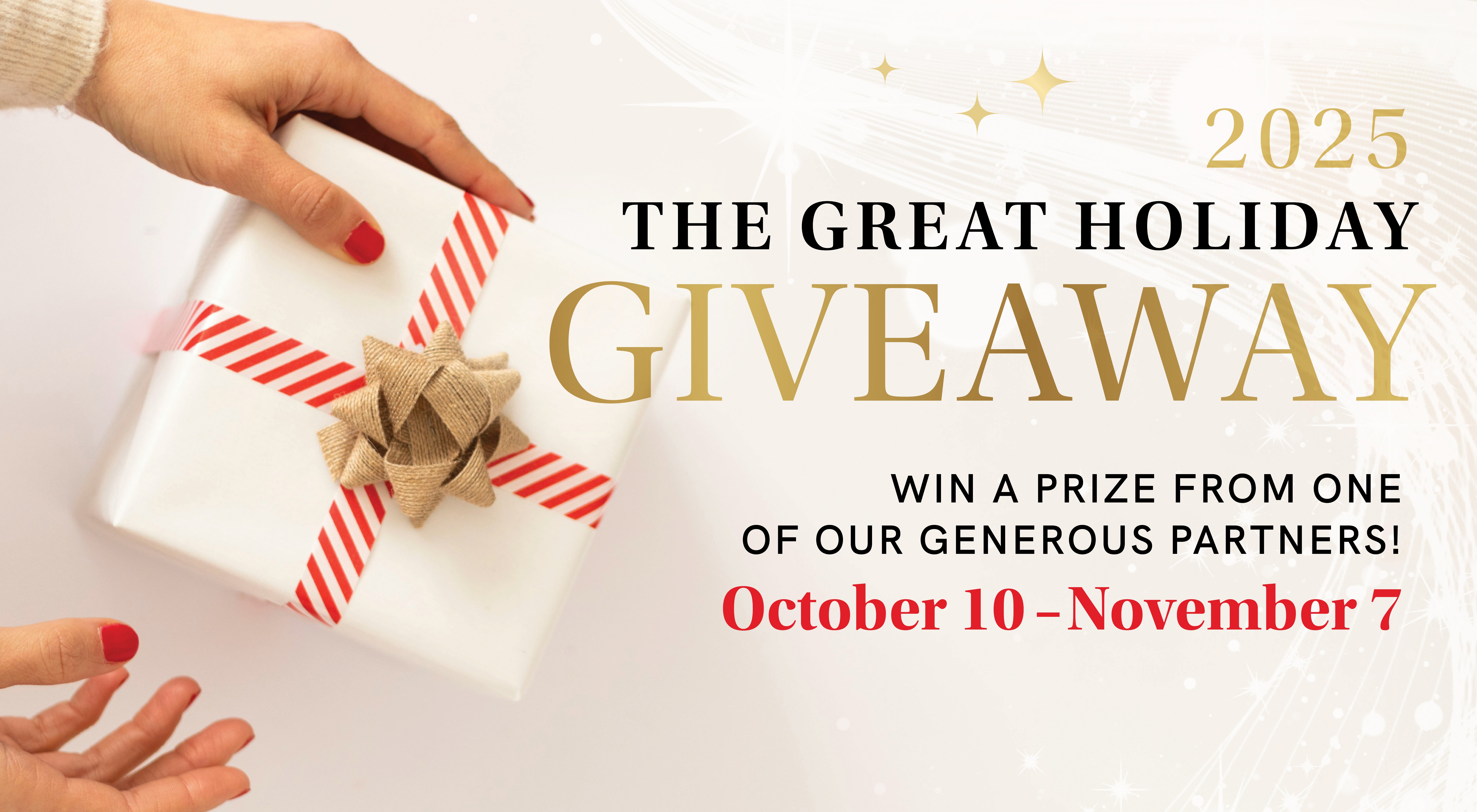 Win Big in the 2025 Great Holiday Giveaway! | Handwoven