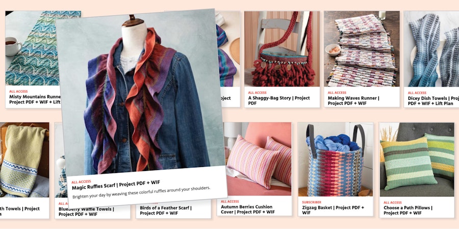 Introducing: An Easier Way to Find Projects in Handwoven Image