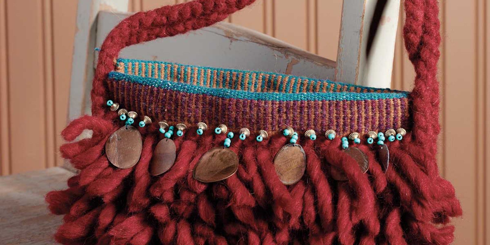 From the Archives: How to Weave a Shaggy Bag Story Primary Image