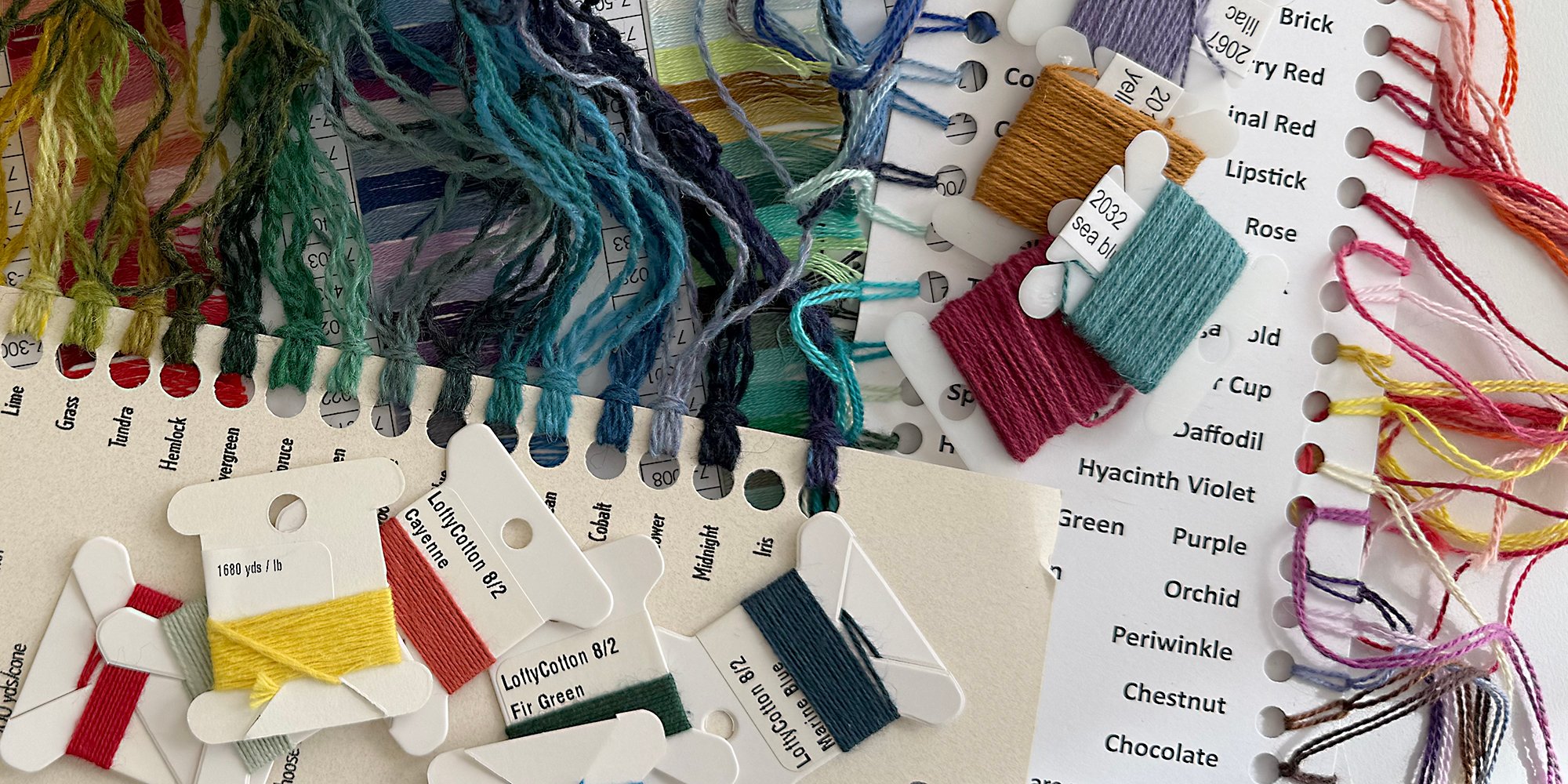 Sample Cards are Tools for Good Weaving Image