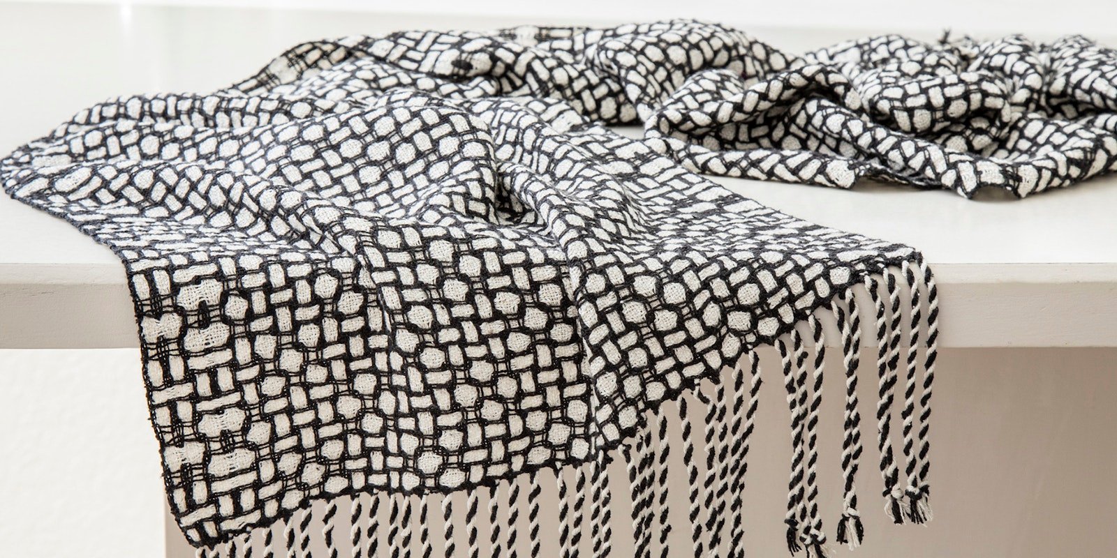 Just Off My Loom—a Scarf from a Favorite Designer Primary Image