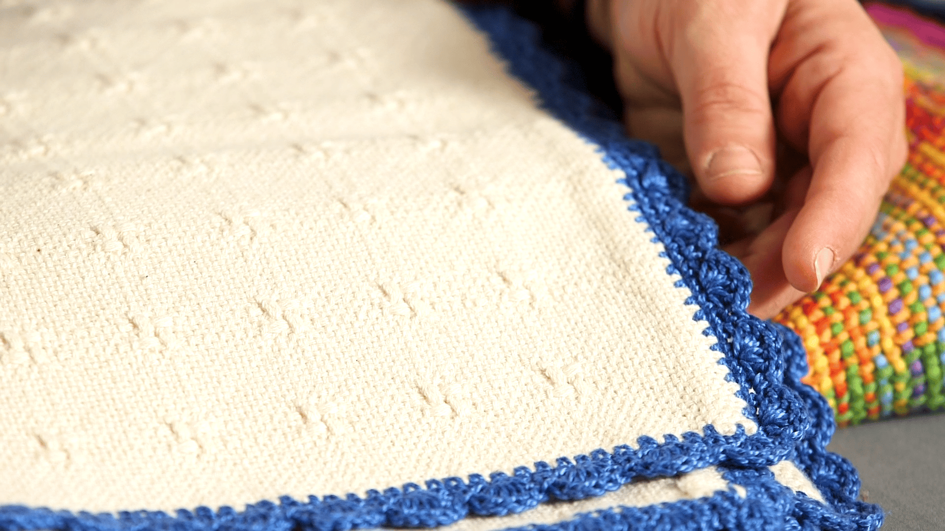 Selvedge Series, Part 2: Two Places to Consider Crochet + Free Video Image