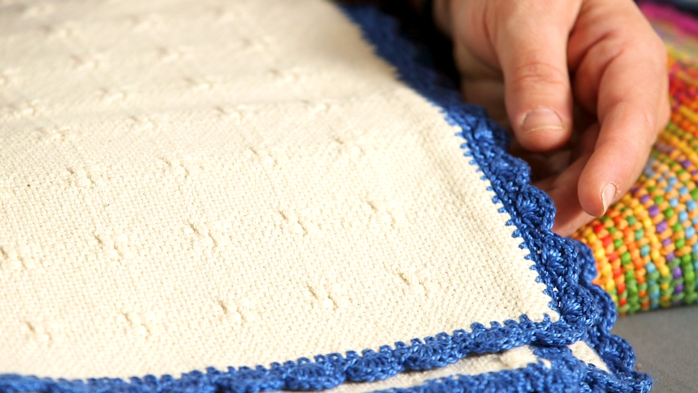 Selvedge Series, Part 2: Two Places to Consider Crochet + Free Video Image