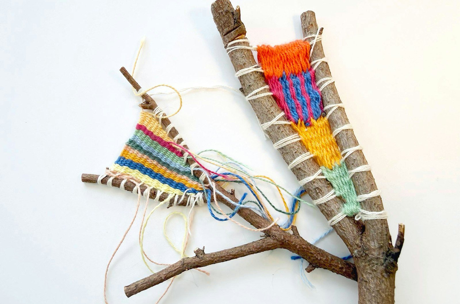On Vacation? Feel Like Weaving? Find a Good Stick! Primary Image