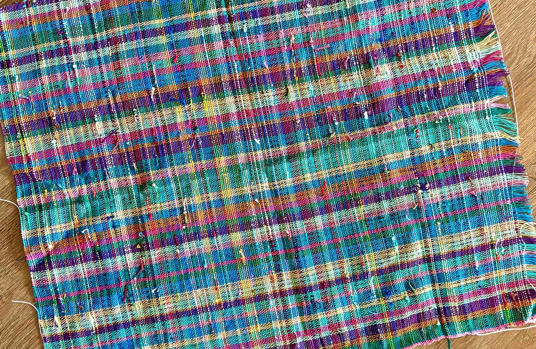 Finishing Off Warps with Loom Waste Image